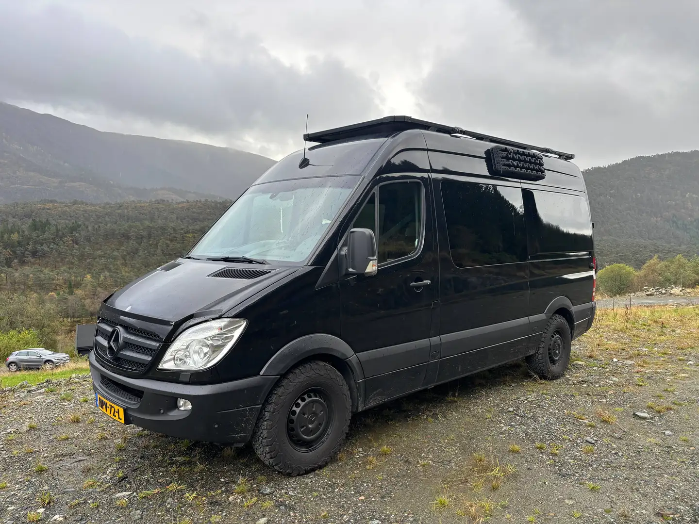 Caravans-Wohnm Mercedes-Benz Sprinter Schwarz - 1