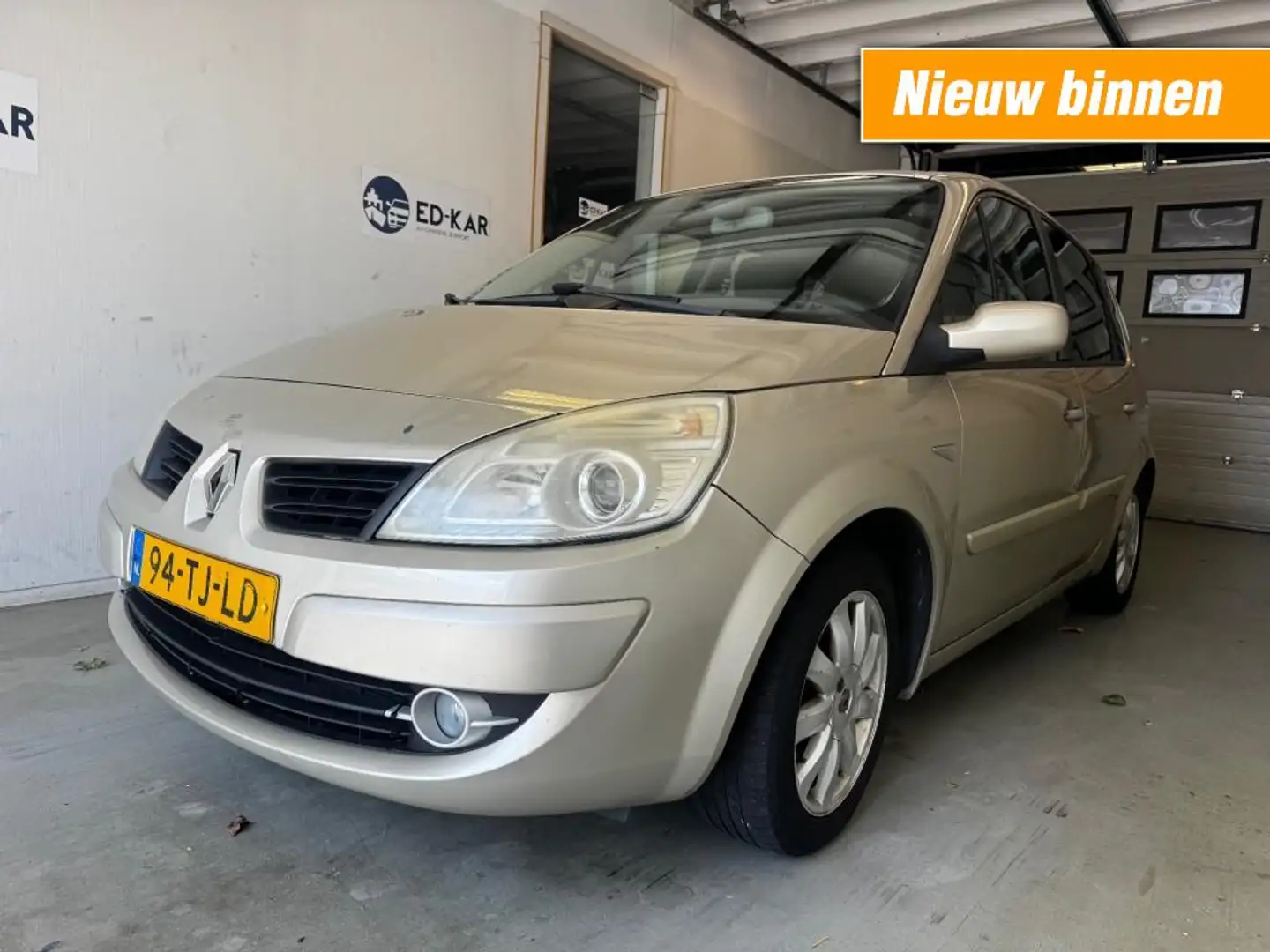 Renault Scenic 1.6-16V Tech Line AUT CLIMA NAVI PANO NAP TREKHAAK Beige - 1