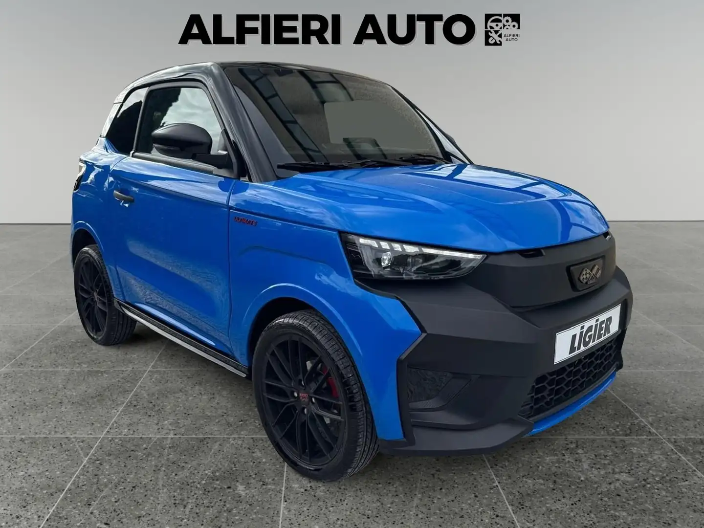 Ligier JS 50 EV L6e Ultimate 8kWh *Climatizzatore* Blauw - 1
