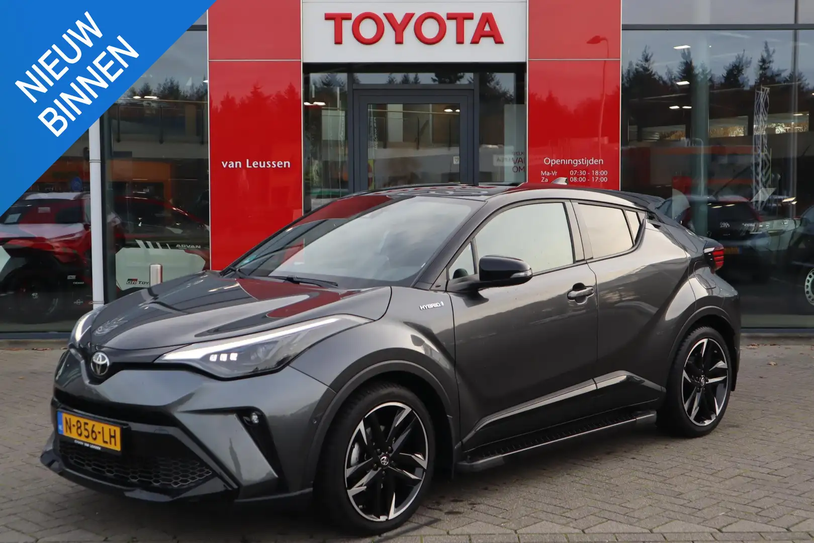Toyota C-HR 2.0 HYBRID 184PK GR-SPORT APPLE/ANDROID P-SENSOREN Gris - 1