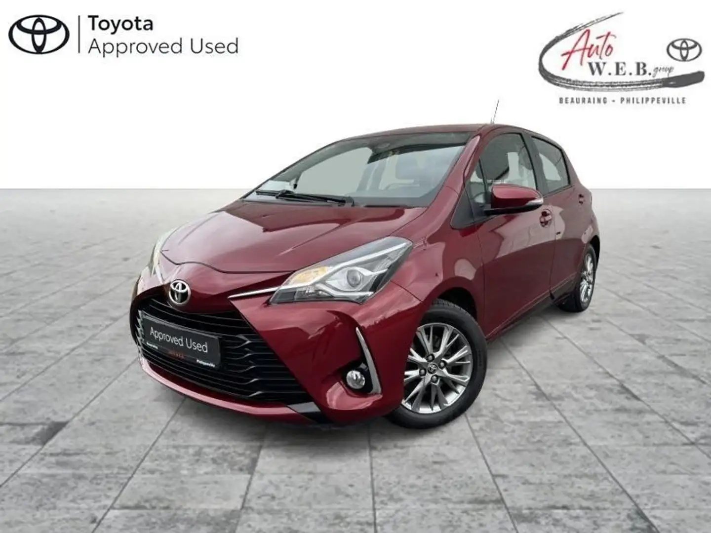 Toyota Yaris 1,5 ESS. 6MT Comfort & Pack Y-CONIC Rouge - 1