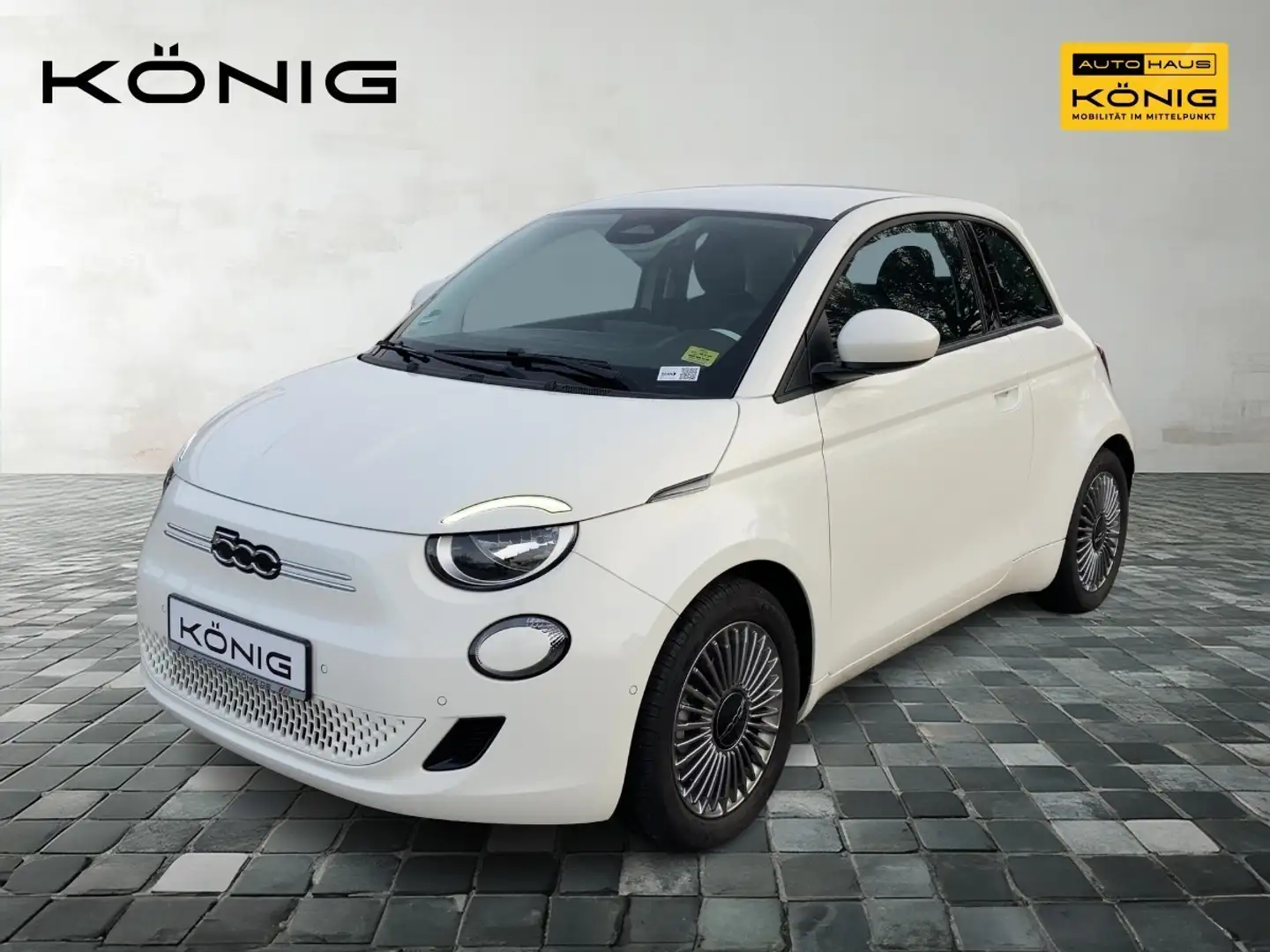 Fiat 500e SITZHEIZUNG RÜCKFAHRKAMERA Weiß - 1