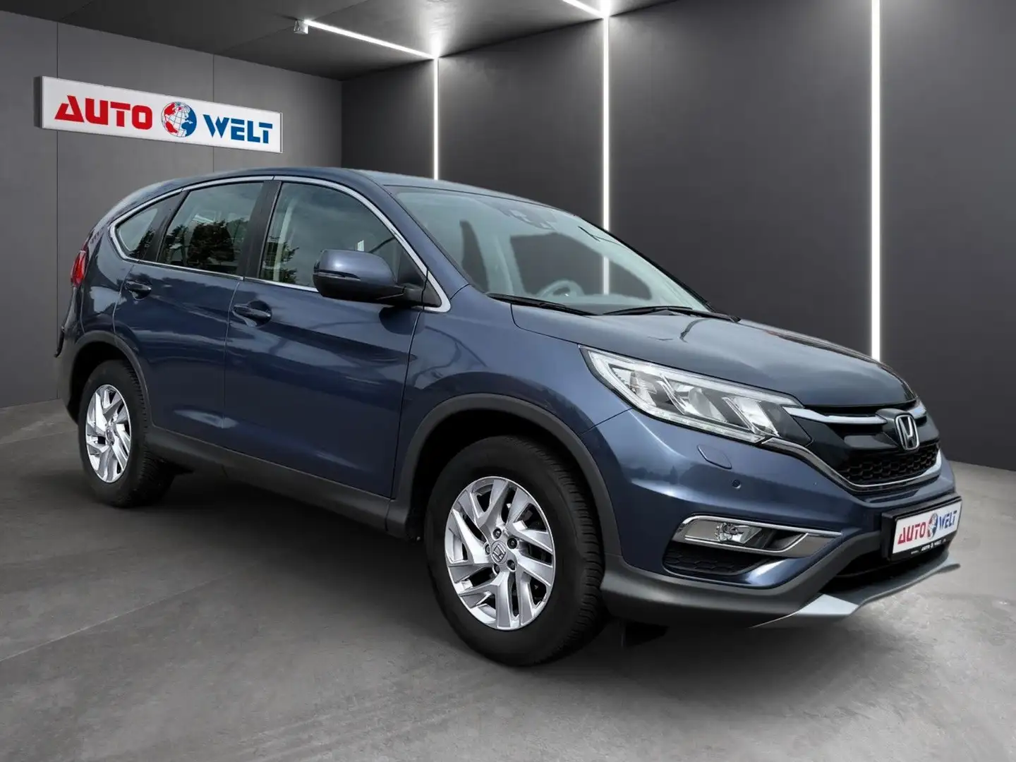 Honda CR-V 2.0 i-VTEC 4WD Auto. Navi Spur AHK Tempo Blau - 2