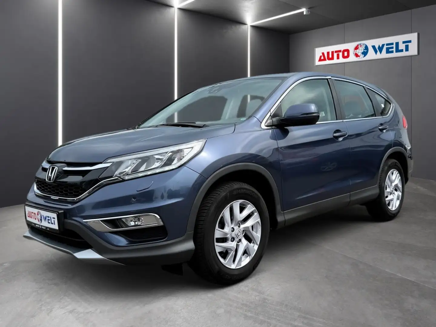 Honda CR-V 2.0 i-VTEC 4WD Auto. Navi Spur AHK Tempo Blau - 1