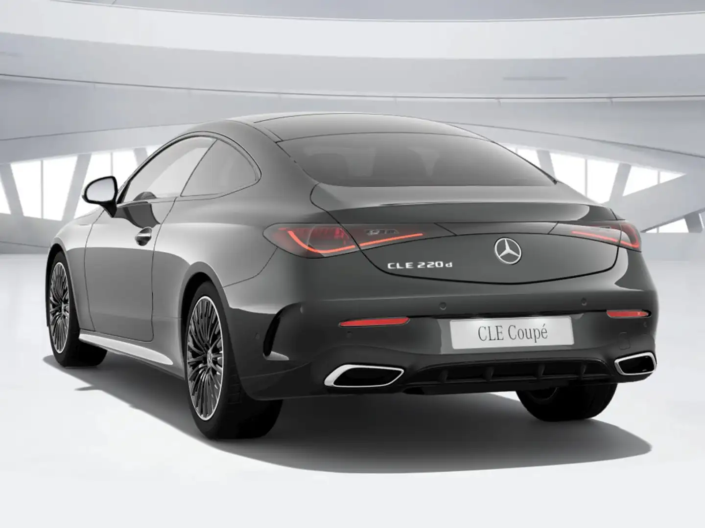 Mercedes-Benz CLE 220 CLE 220 d Coupé AMG Line Advanced NIGHT-PACK Grigio - 2