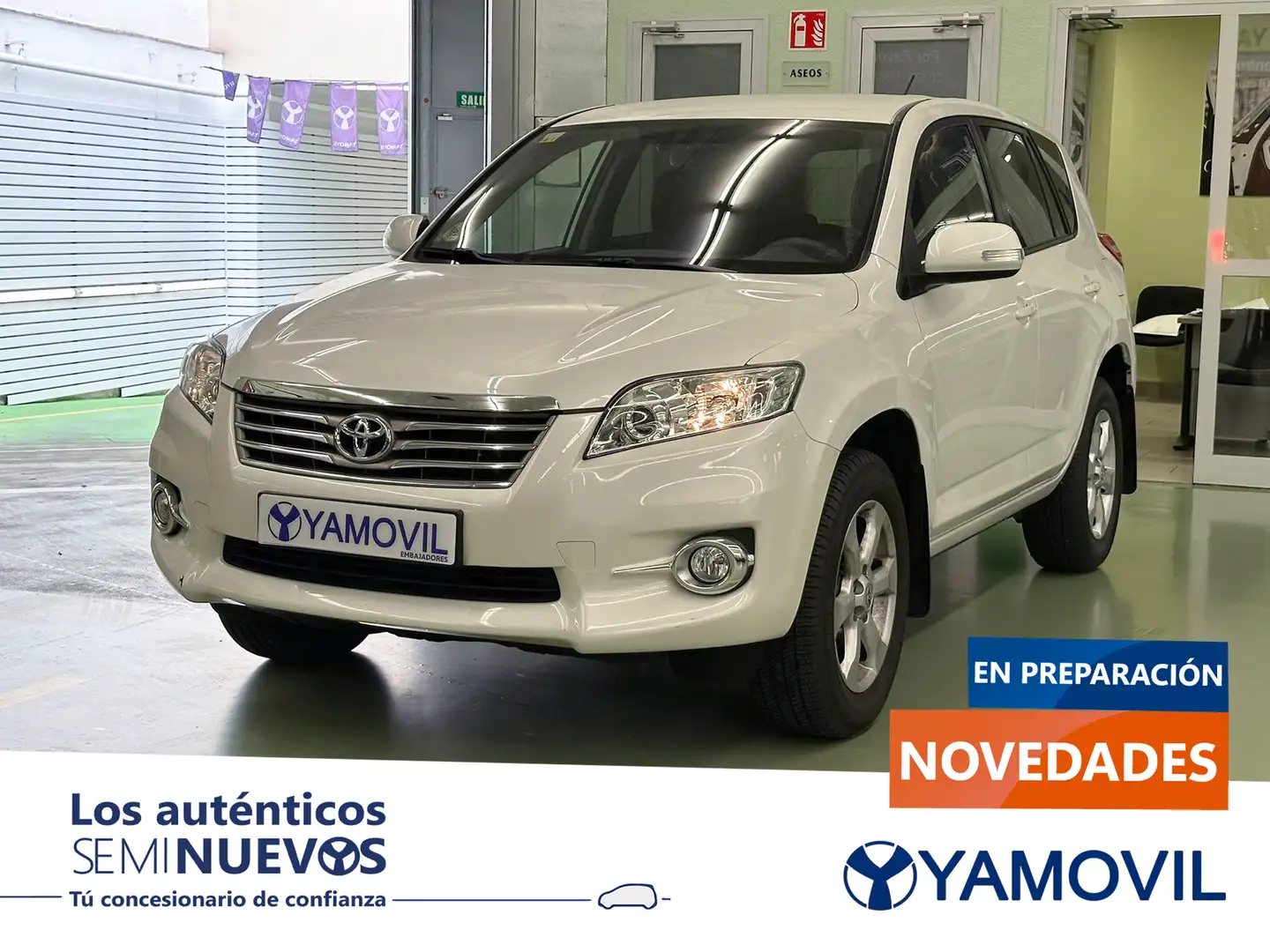Toyota RAV 4 2.2D-4D Advance 4x2 Blanco - 1
