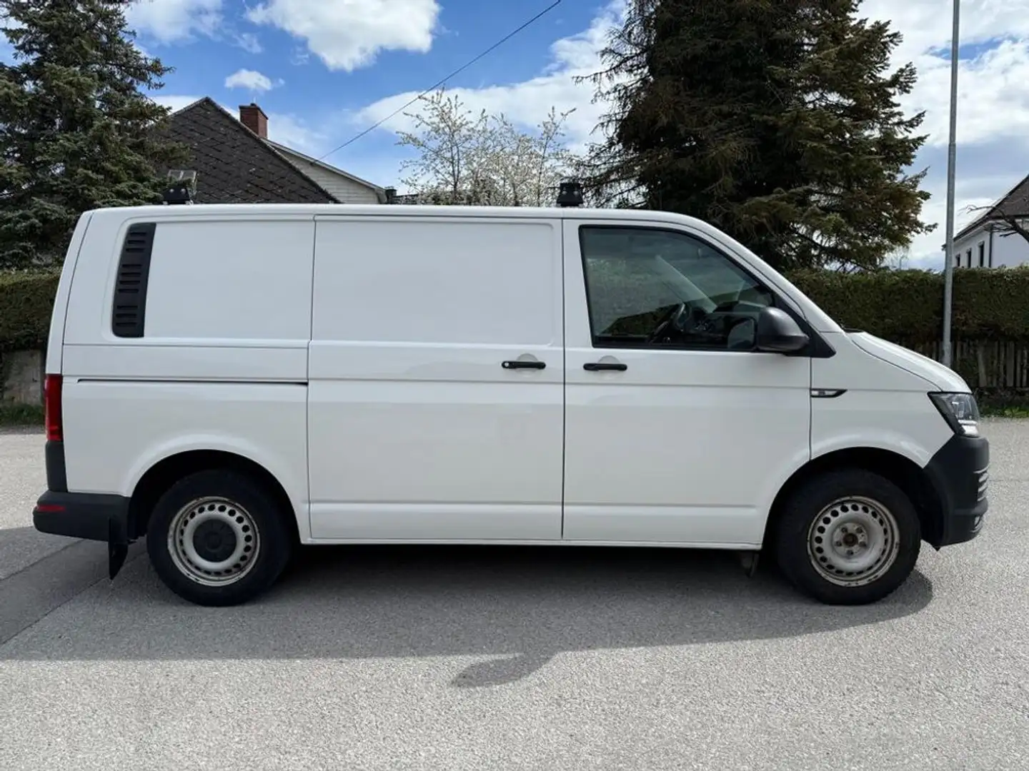 Volkswagen T6 Transporter KASTEN 4Motion 20700€NETTO STHZG KLIMA AHK TEMP Wit - 2