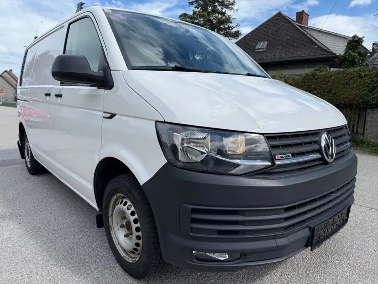 Volkswagen T6 Transporter KASTEN 4Motion 20700€NETTO STHZG KLIMA AHK TEMP Wit - 1