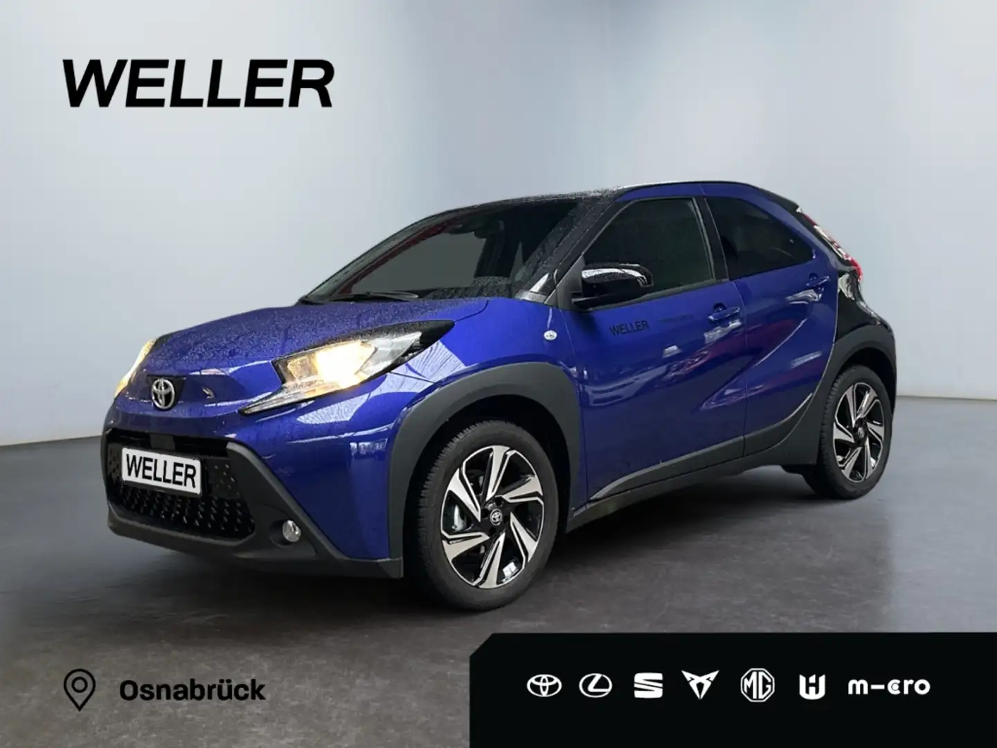 Toyota Aygo X Team D *ACC*Kamera*CarPlay*SHZ*Spur Assist* Blau - 1
