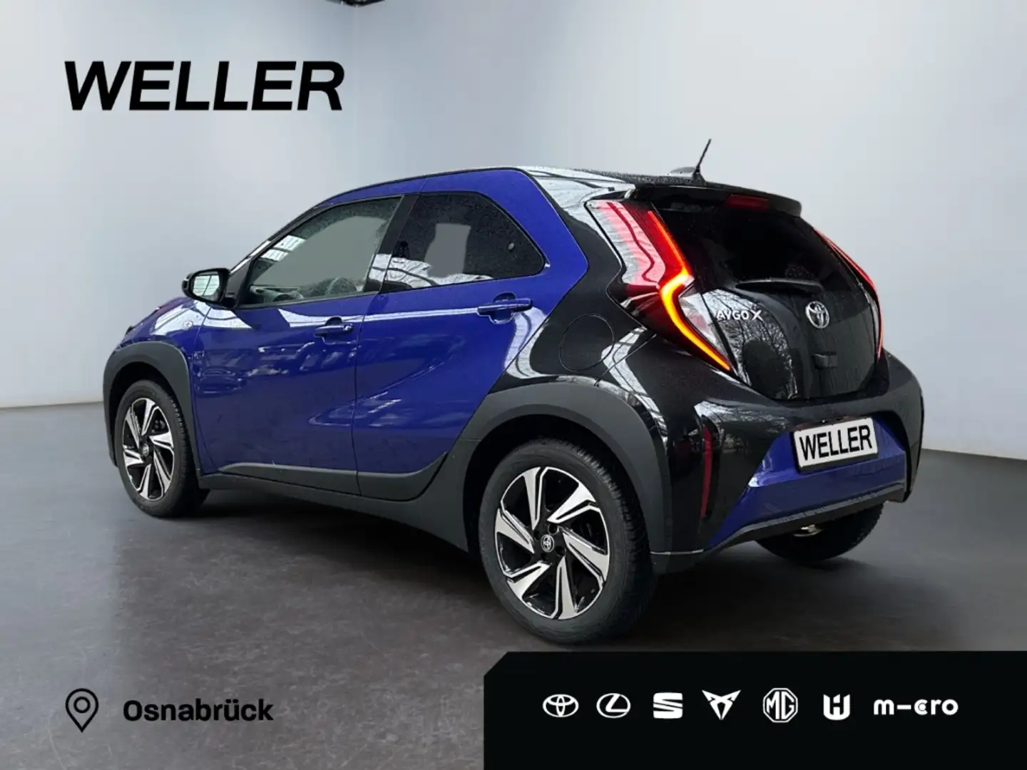 Toyota Aygo X Team D *ACC*Kamera*CarPlay*SHZ*Spur Assist* Blau - 2