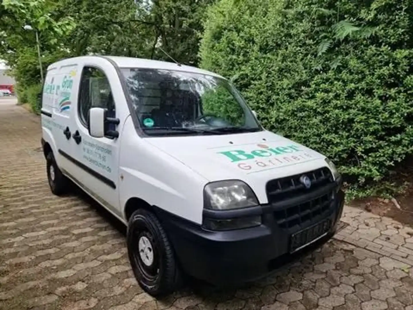 Fiat Doblo 1.6 16V Kasten SX,Servo,TÜV,80tkm,Sauber,1-Hand Weiß - 1