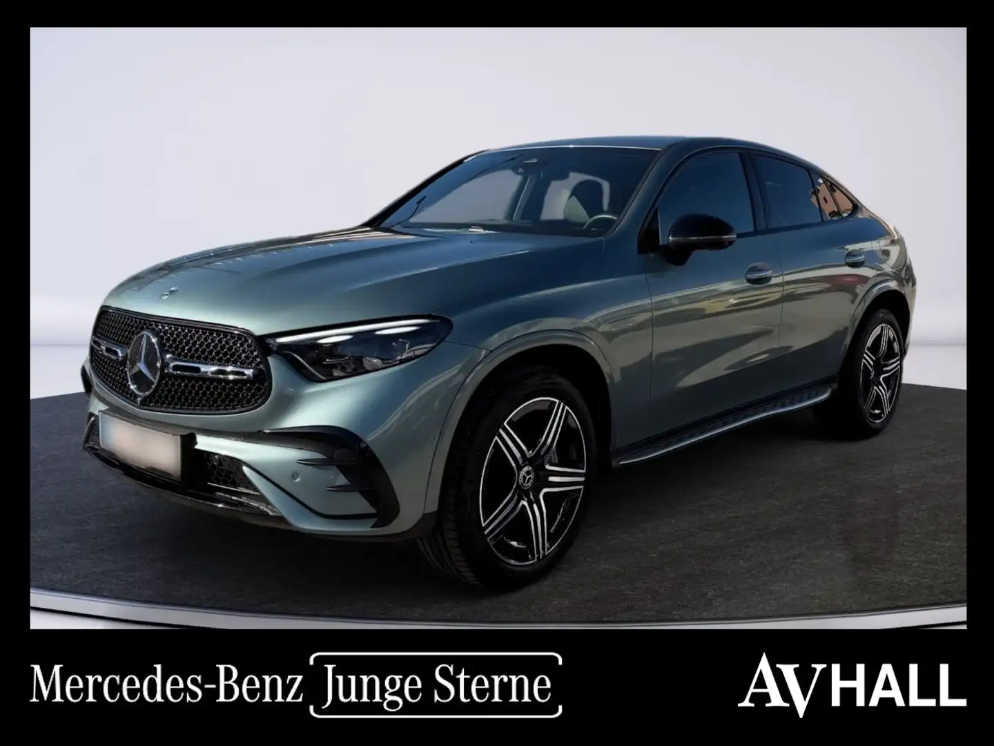 Mercedes-Benz GLC 300 de Coupe 4MATIC PremiumPaket, Klima Silber - 1
