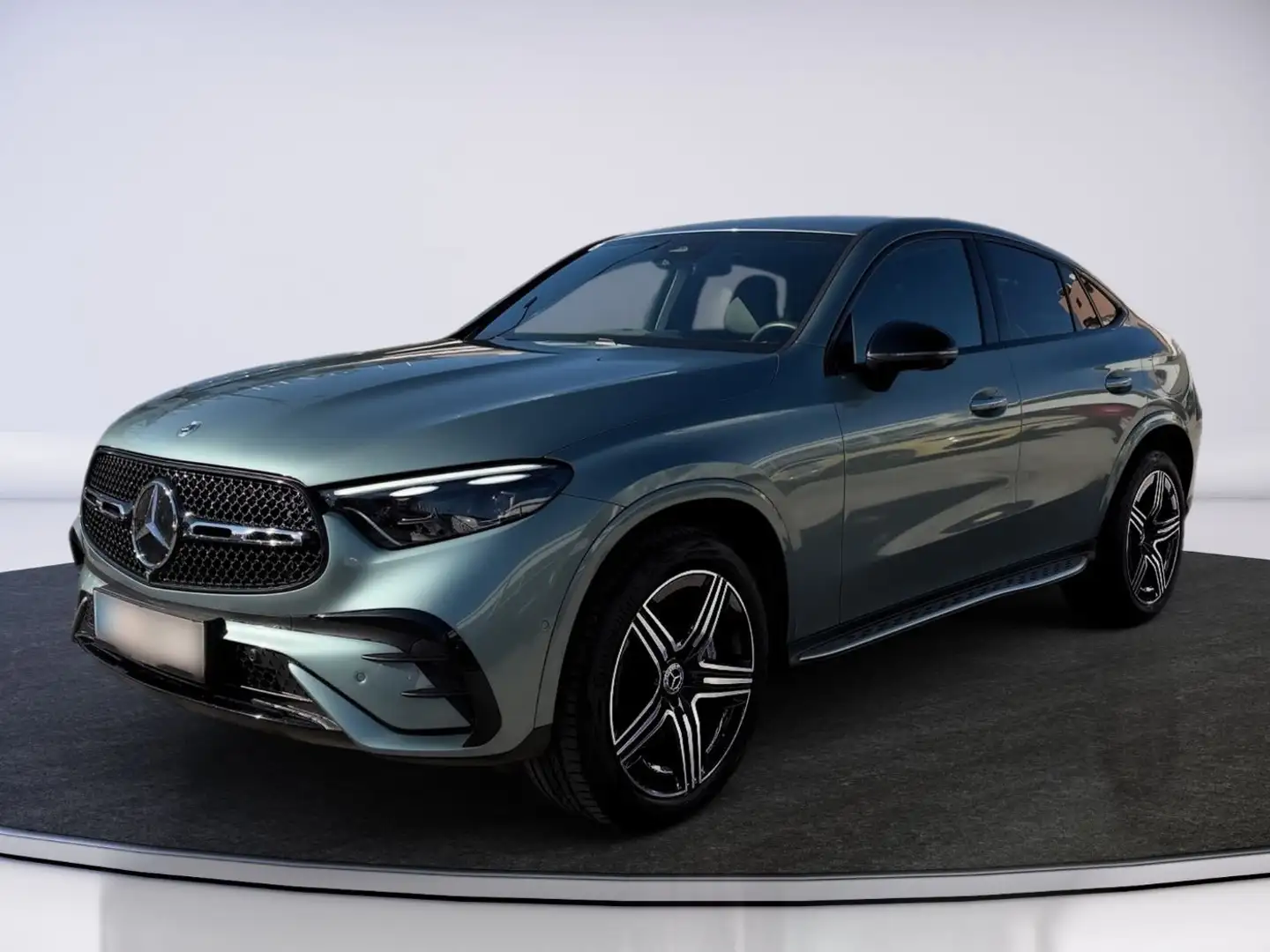 Mercedes-Benz GLC 300 de Coupe 4MATIC PremiumPaket, Klima Silber - 2