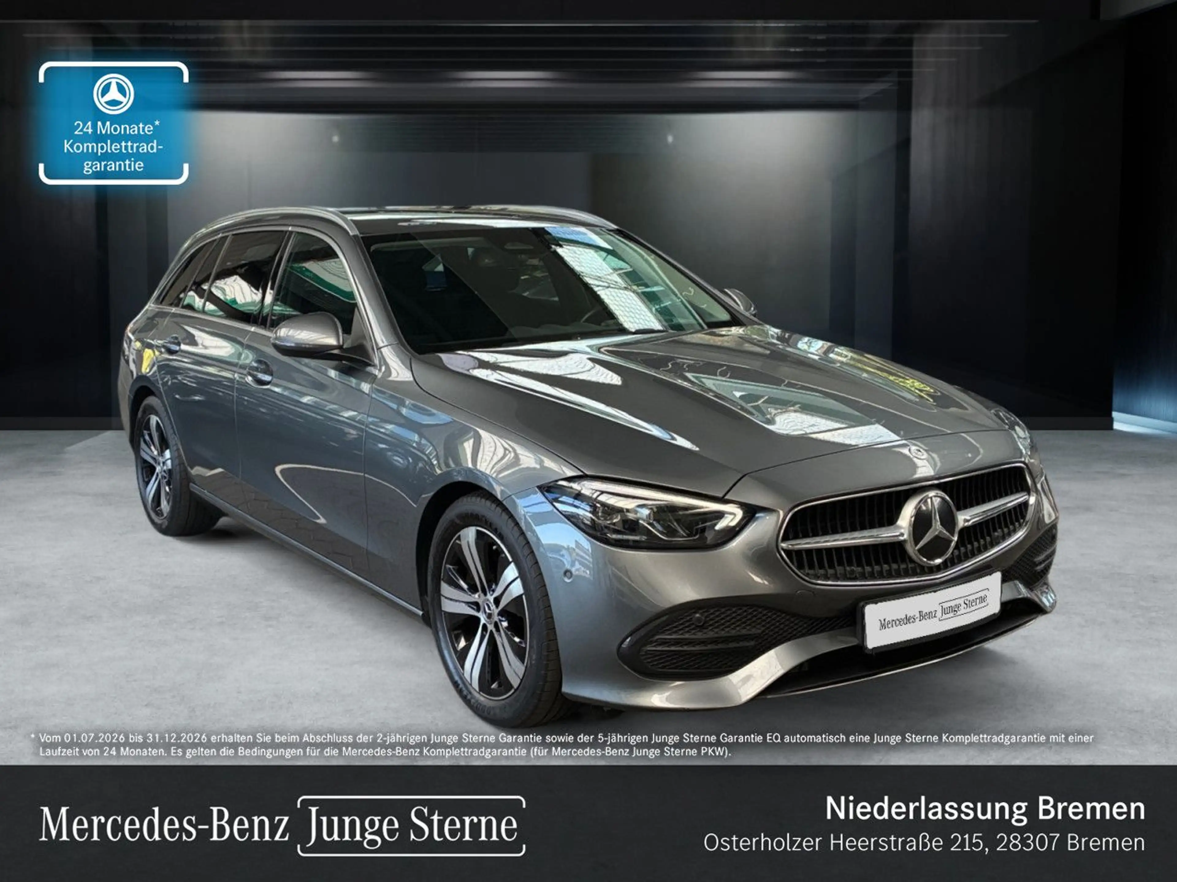 Mercedes-Benz C 200 d T AVANTG+AHK+LED+KAMERA+KEYLESS+9G