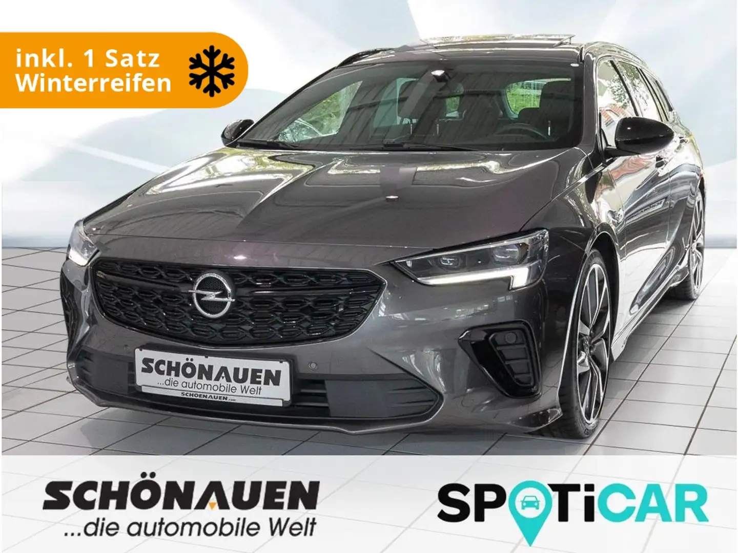 Opel Insignia 2.0 SHT Sports Tourer GSI +WR+AHK+PANO+ Grau - 1