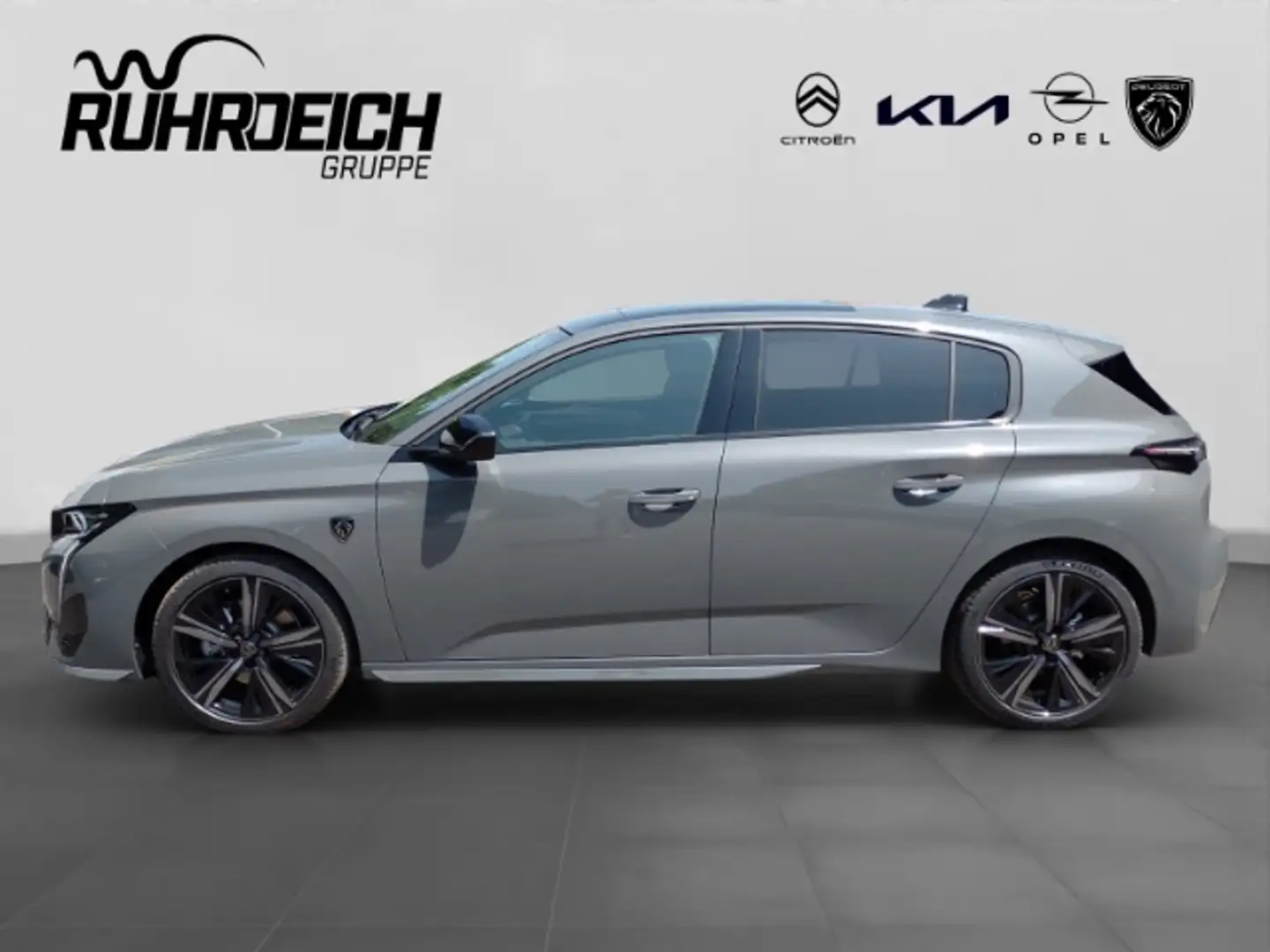 Peugeot 308 Hybrid 136GT FOCAL PANO SHZ CARPLAY NAVI LED Szürke - 2