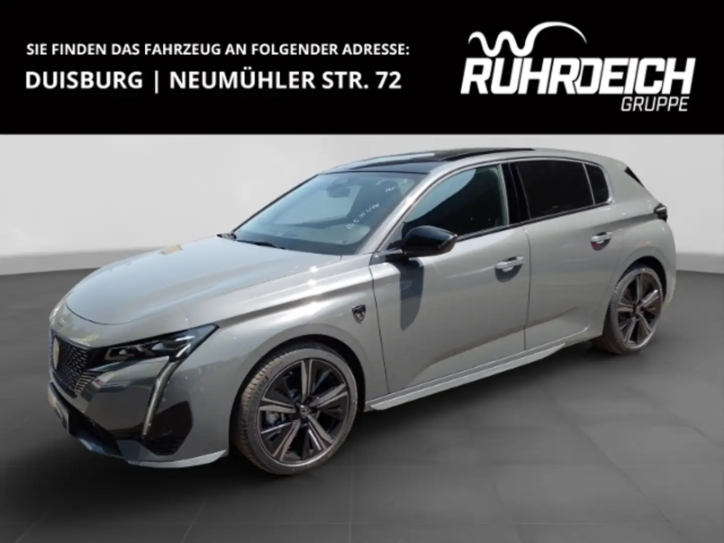 Peugeot 308 Hybrid 136GT FOCAL PANO SHZ CARPLAY NAVI LED Szürke - 1