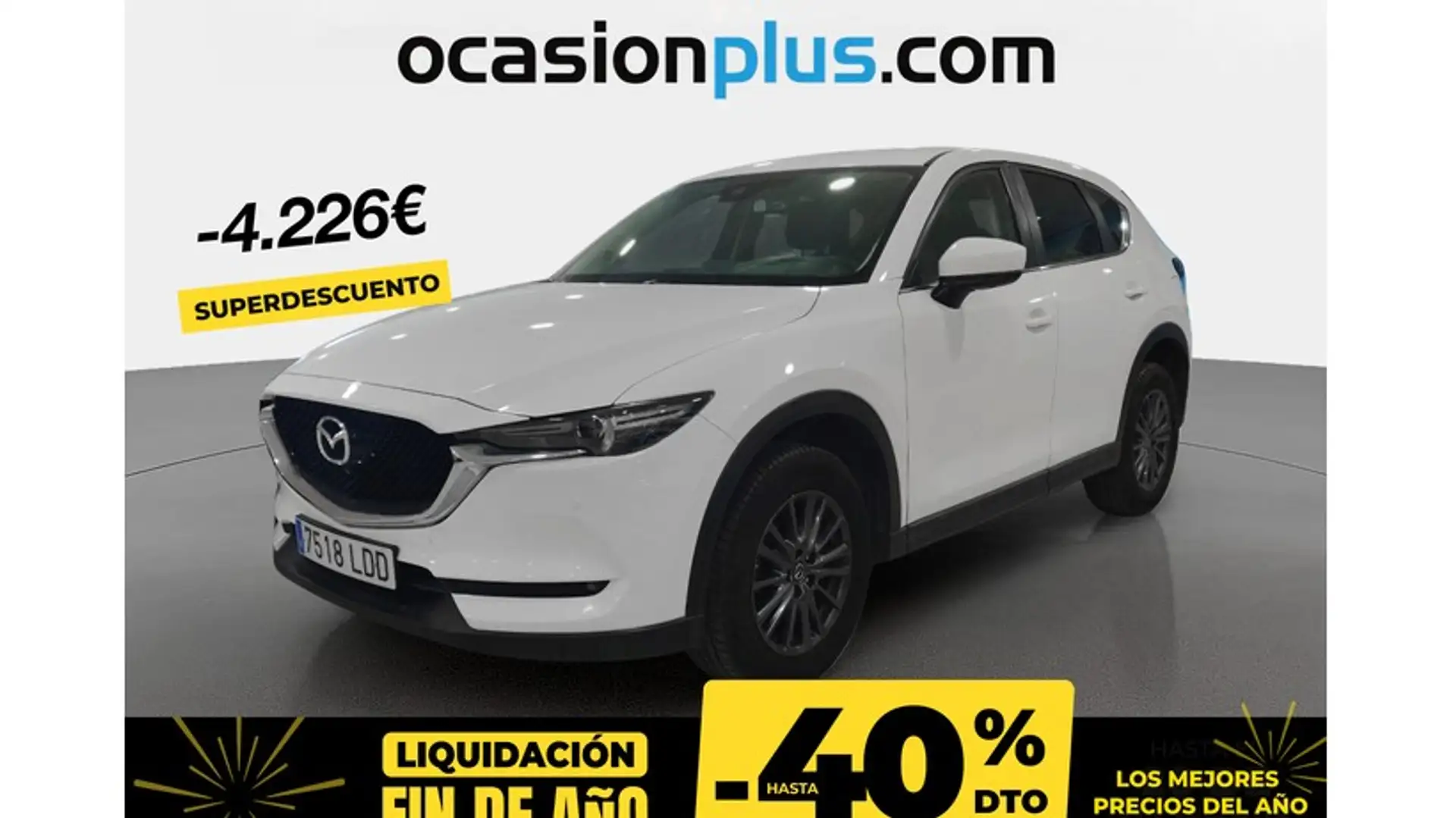 Mazda CX-5 2.0 Skyactiv-G Evolution 2WD 121kW Blanc - 1