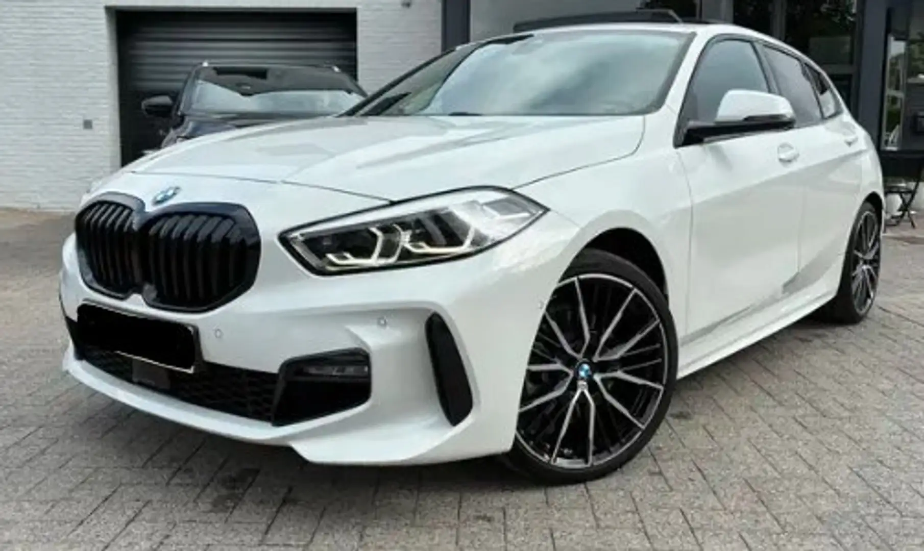 BMW 118 118D Aut. M-Sport PANO/CAMERA/HEADUP Blanc - 1