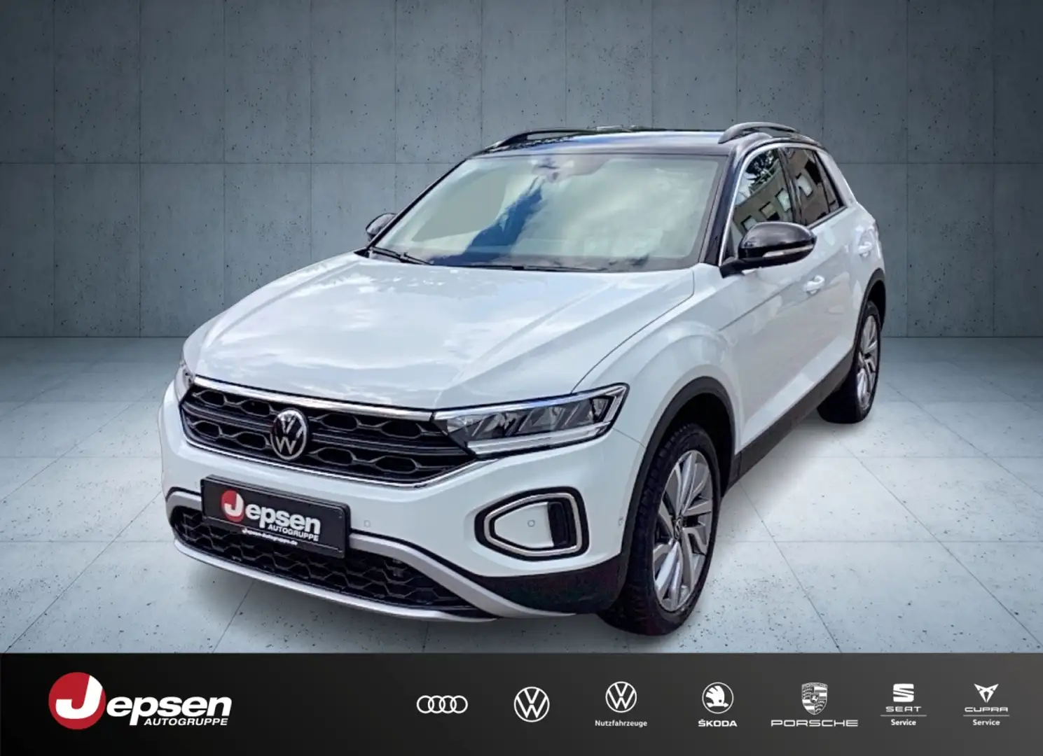 Volkswagen T-Roc GOAL 1.5 l TSI OPF DSG LED ACC ParkAss. Noir - 1