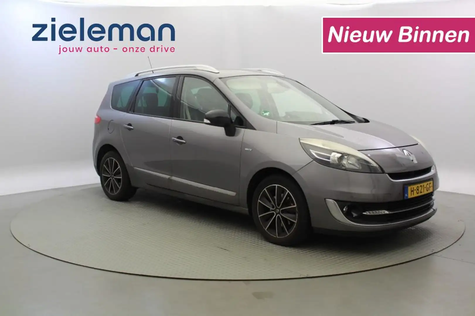 Renault Grand Scenic 1.2 TCE Collection 7 Persoons - Navi, Clima, Cruis Grijs - 1