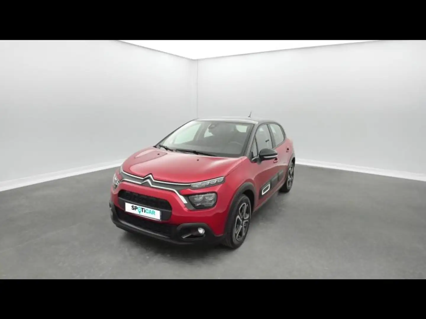 Citroen C3 1.2 PureTech 83ch S\u0026S PLUS Rouge - 1