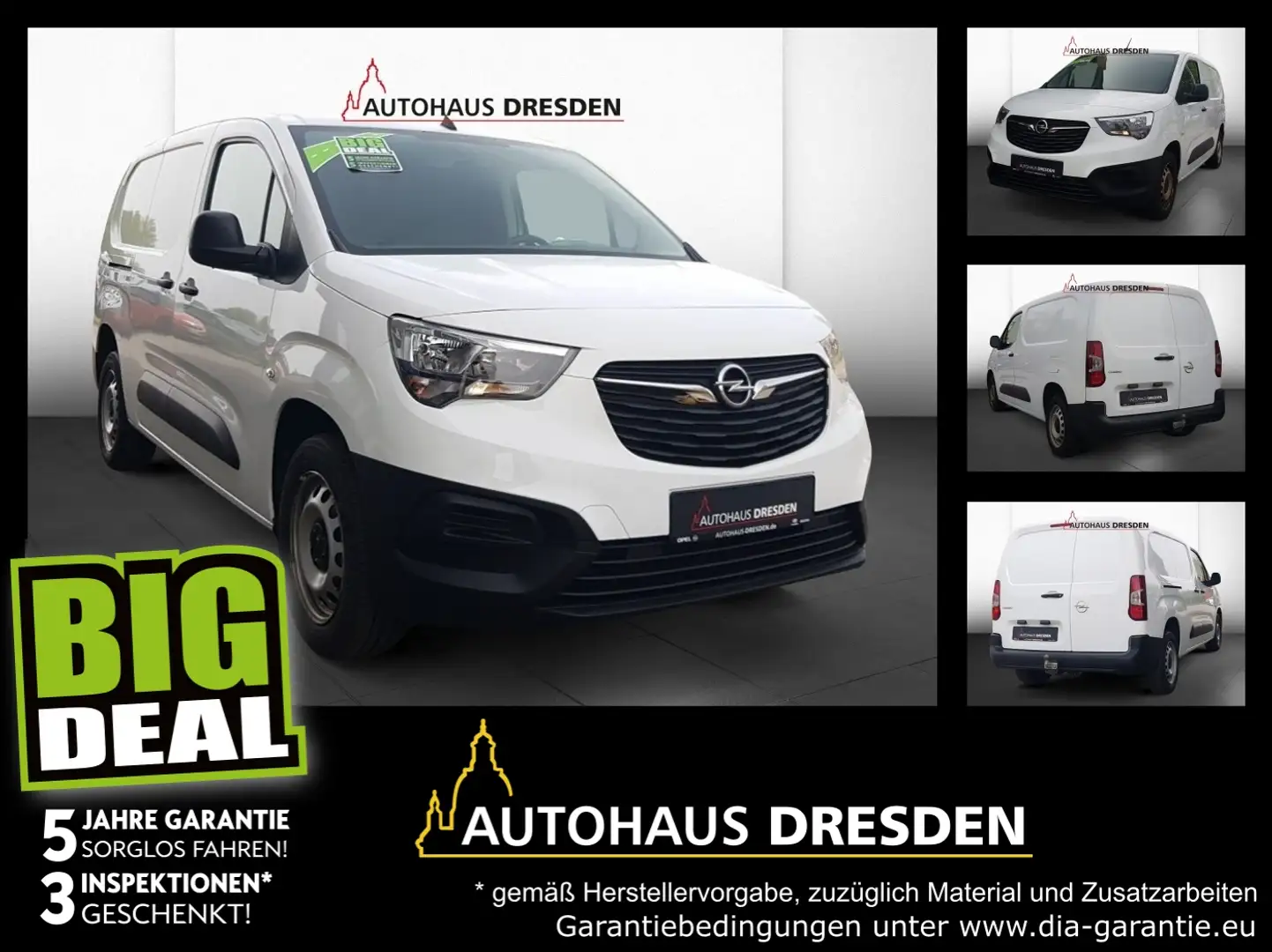 Opel Combo E Cargo 1.5 D erhöhte Nutzlast*AHK* Weiß - 1