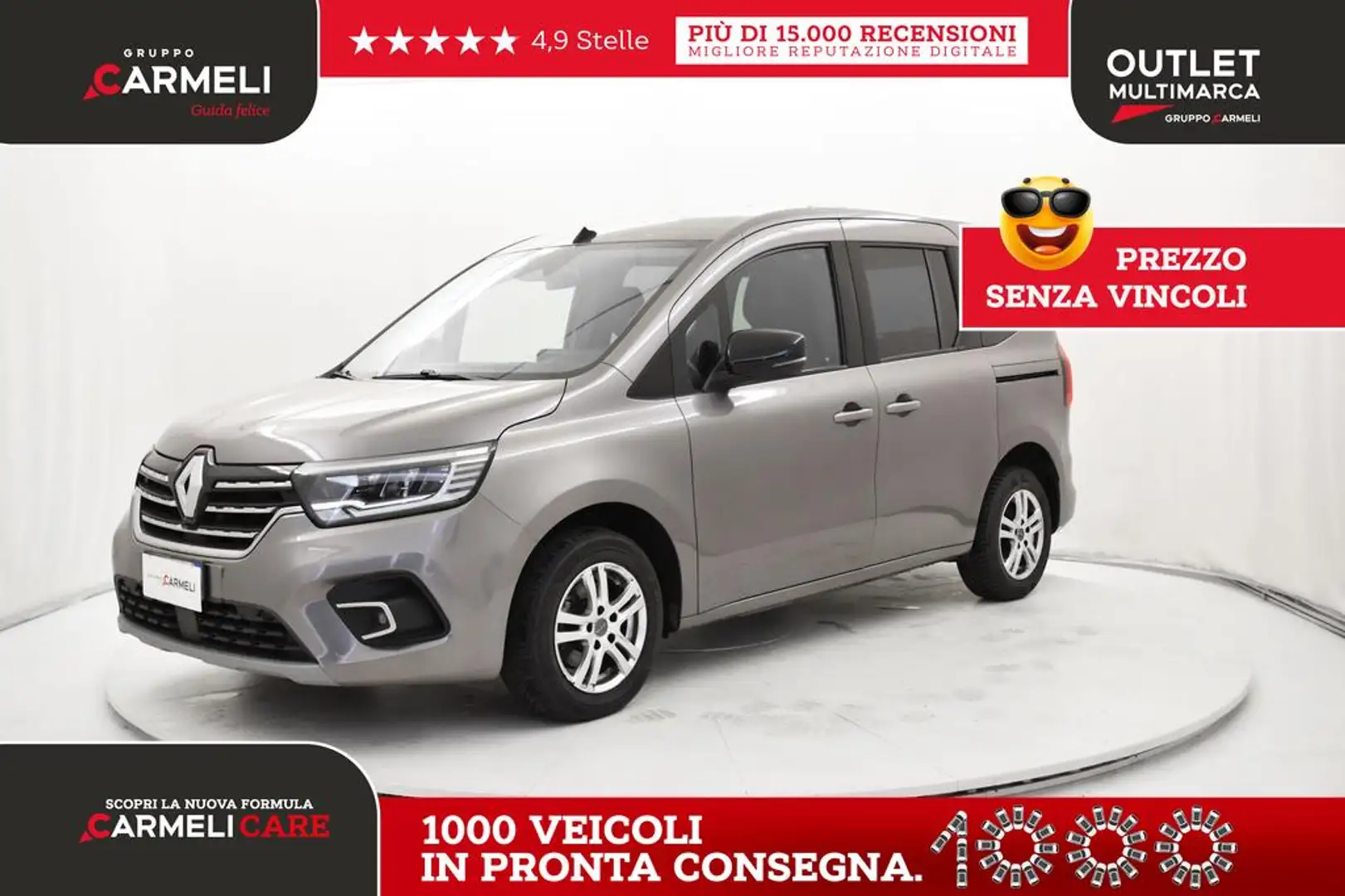 Renault Kangoo 1.5 blue dci Edition One 95cv -AUTOCARRO-IVA Gris - 1