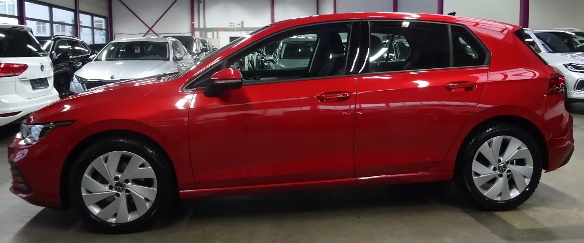 Volkswagen Golf 8 1.0 TSI LIFE*ACC*KEY*PLA*LED*ASSISTENT* Rouge - 2