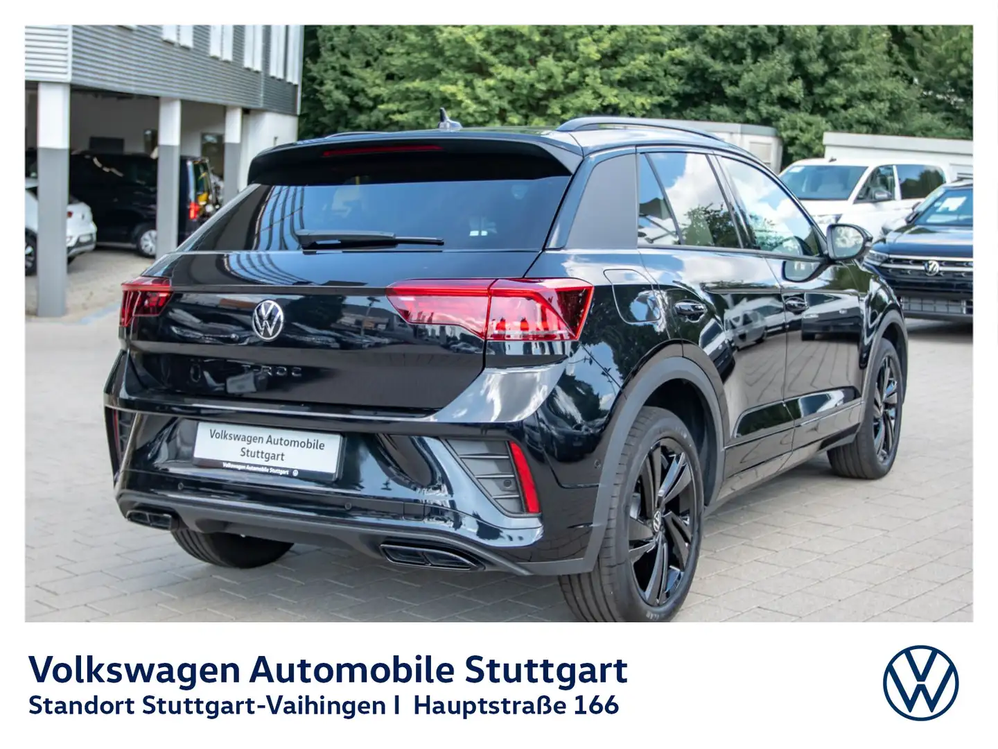 Volkswagen T-Roc R-Line 1.5 TSI DSG 110 kW SHZ Kamera Navi Schwarz - 2