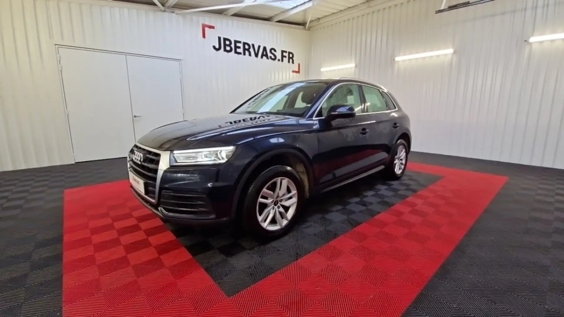 Audi Q5 50 TFSI e 299 QTT S tronic 7 BUS EXEC Bleu - 1