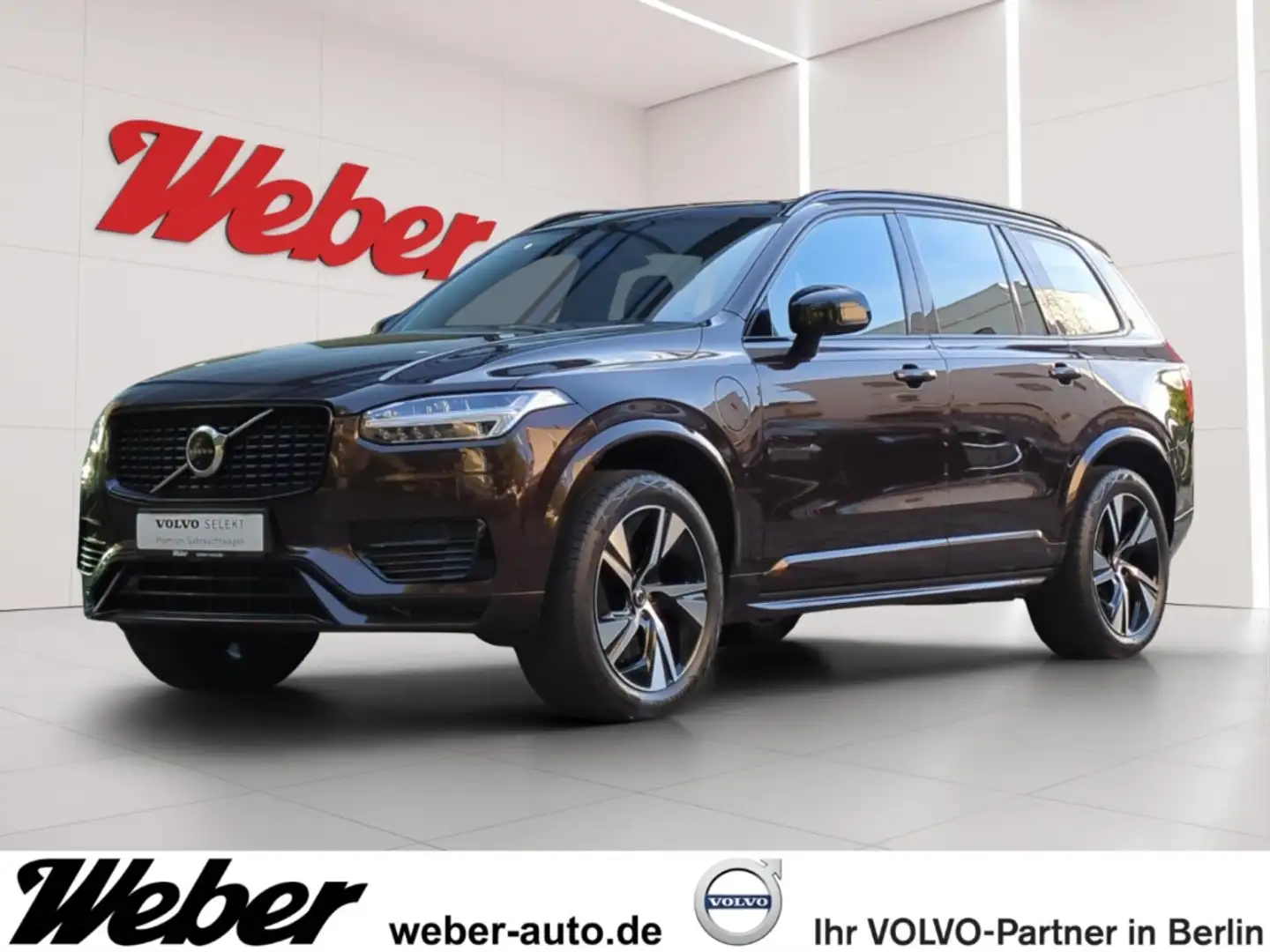 Volvo XC90 T8 Recharge R-Design *AHK*BLIS*ACC*360*HK* Hnědá - 1