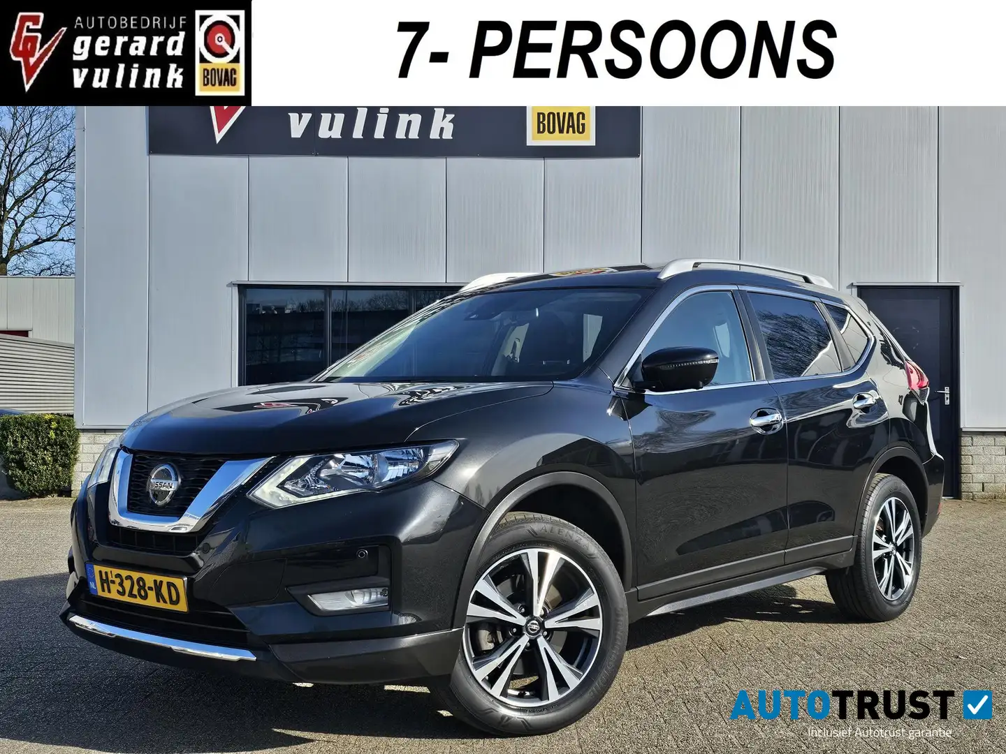 Nissan X-Trail 1.3 DIG-T N-Connecta 7-pers 360 CAMERA PANODAK Zwart - 1