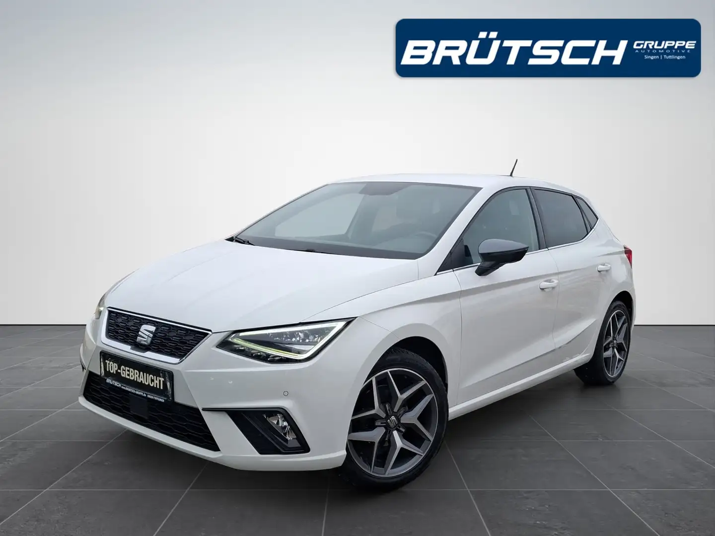 SEAT Ibiza 1.0 TSI Xcellence KLIMA / NAVI / LED / SITZHEIZUNG Weiß - 1