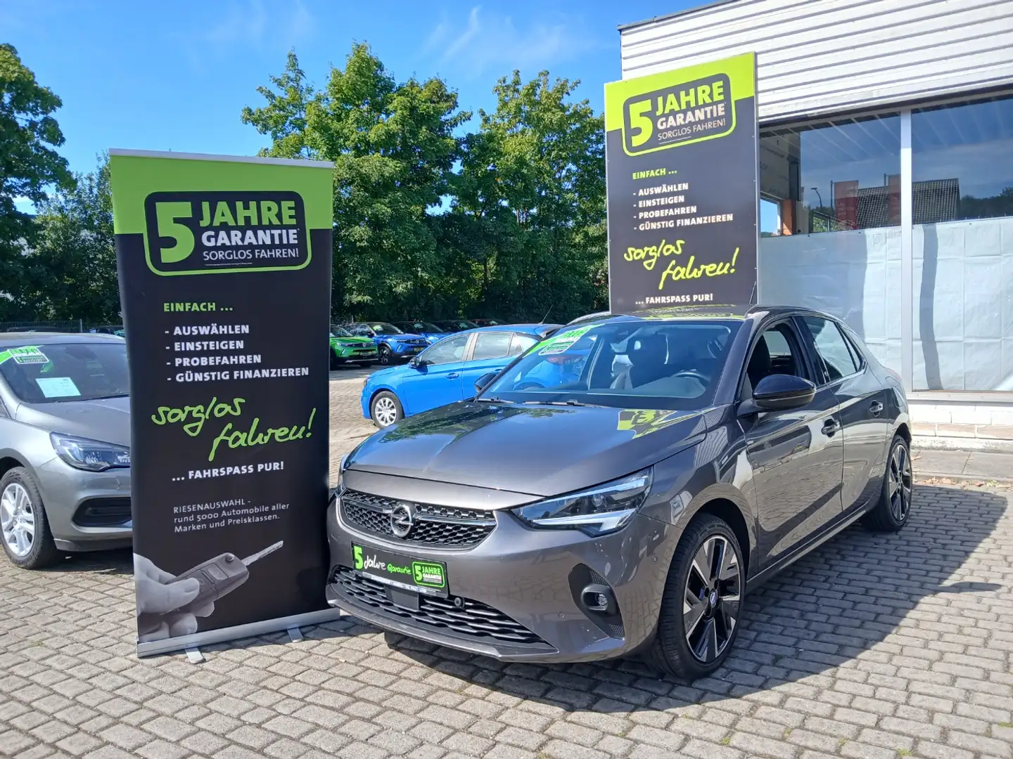Opel Corsa-e F Lenkradheizung,Rückfahrkamera,Tempomat Grau - 2