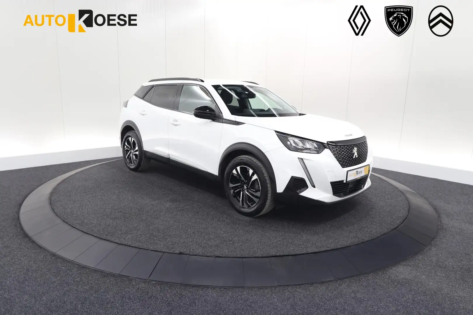 Peugeot 2008 PureTech 130 EAT8 Allure | Parkeersensoren | Navig Wit - 1