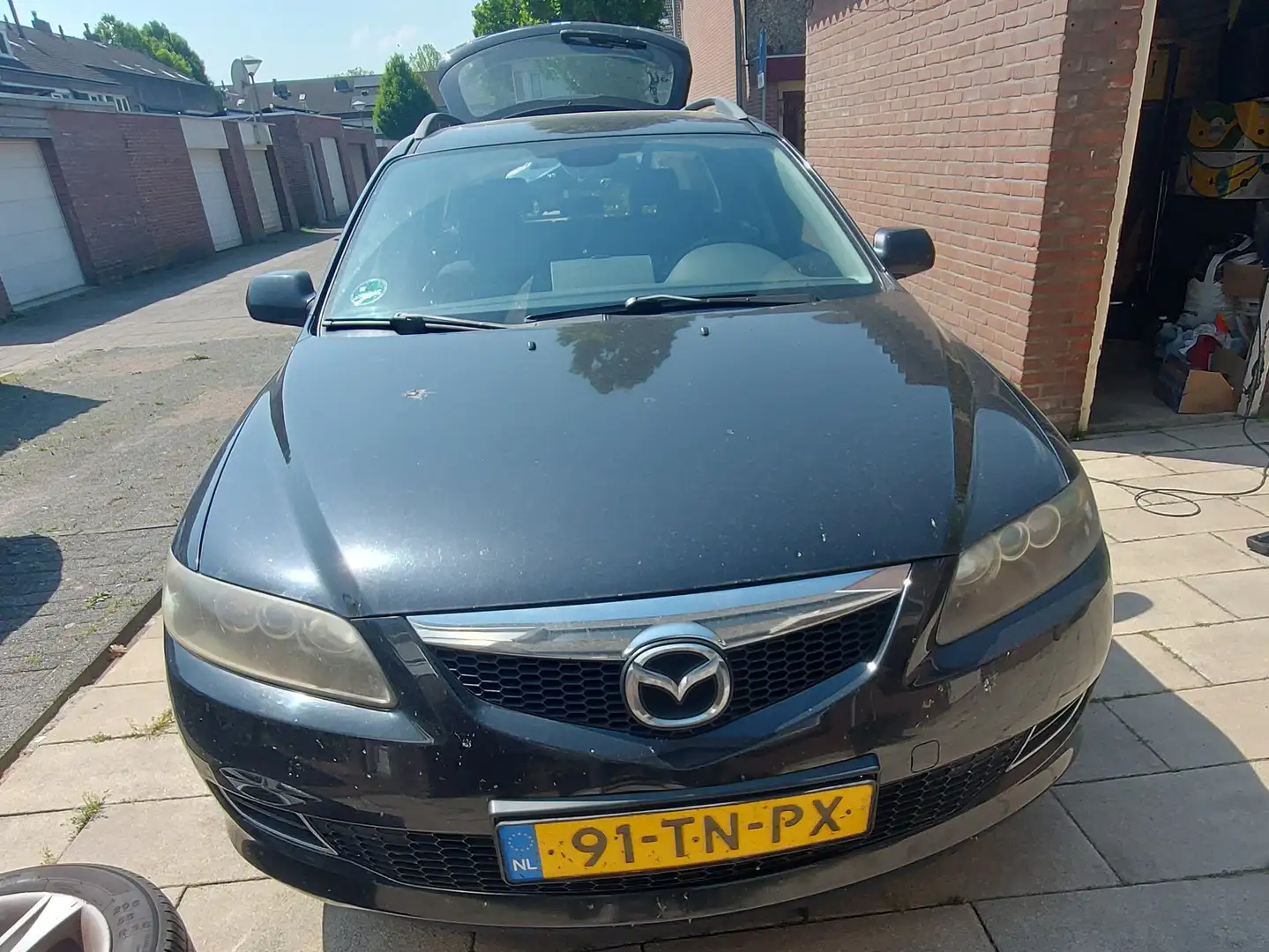 Mazda 6 6 1.8i Touring Zwart - 1