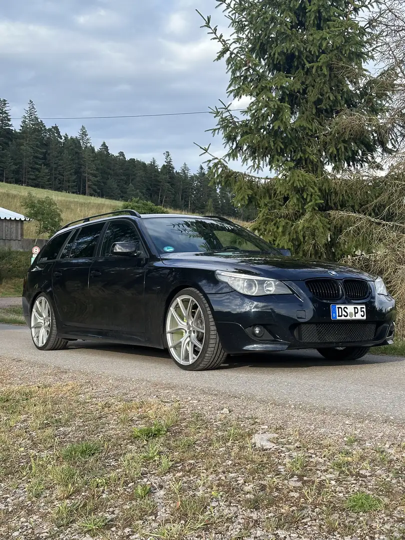 BMW 535 535d Touring Zwart - 1