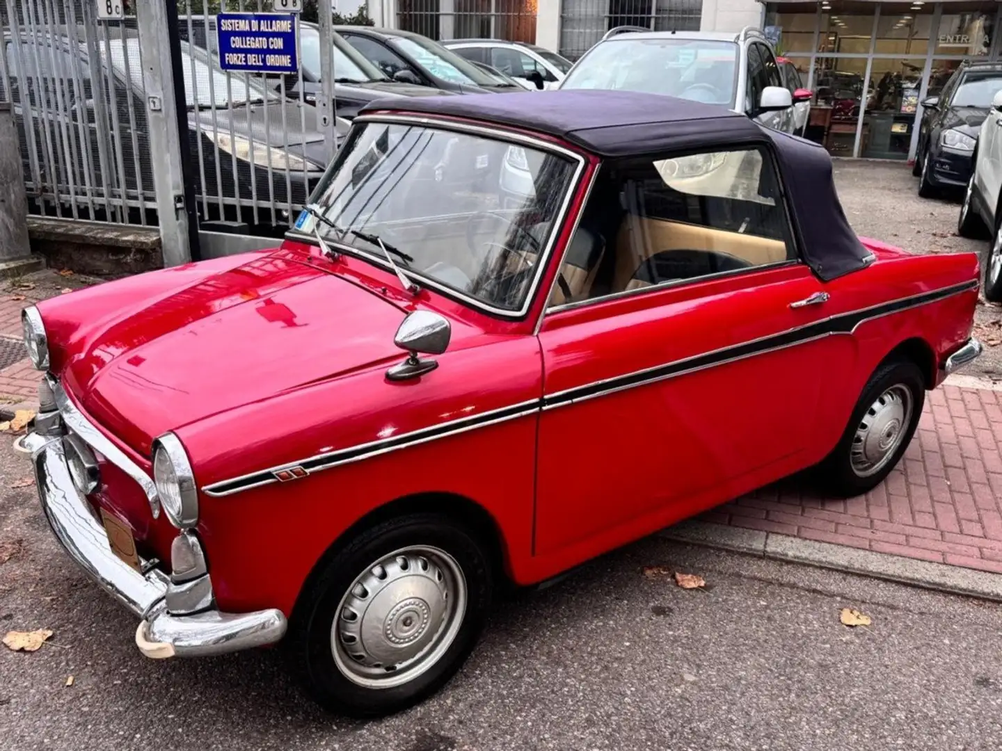 Autobianchi Bianchina Cabriolet Red - 2