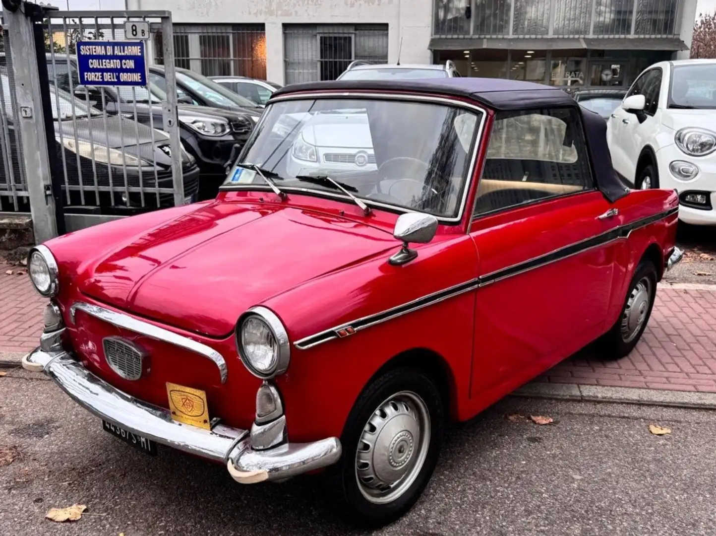 Autobianchi Bianchina Cabriolet Red - 1