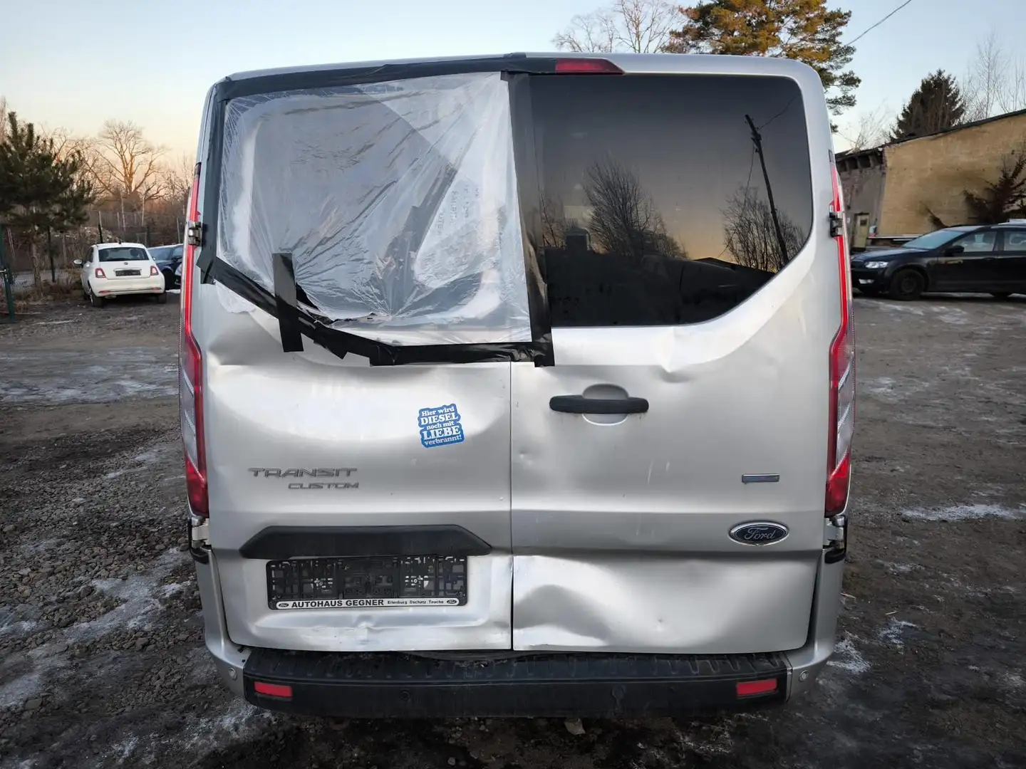 Ford Tourneo Custom 2.0 TDCi 9 Sitzer Startet nicht Silber - 2