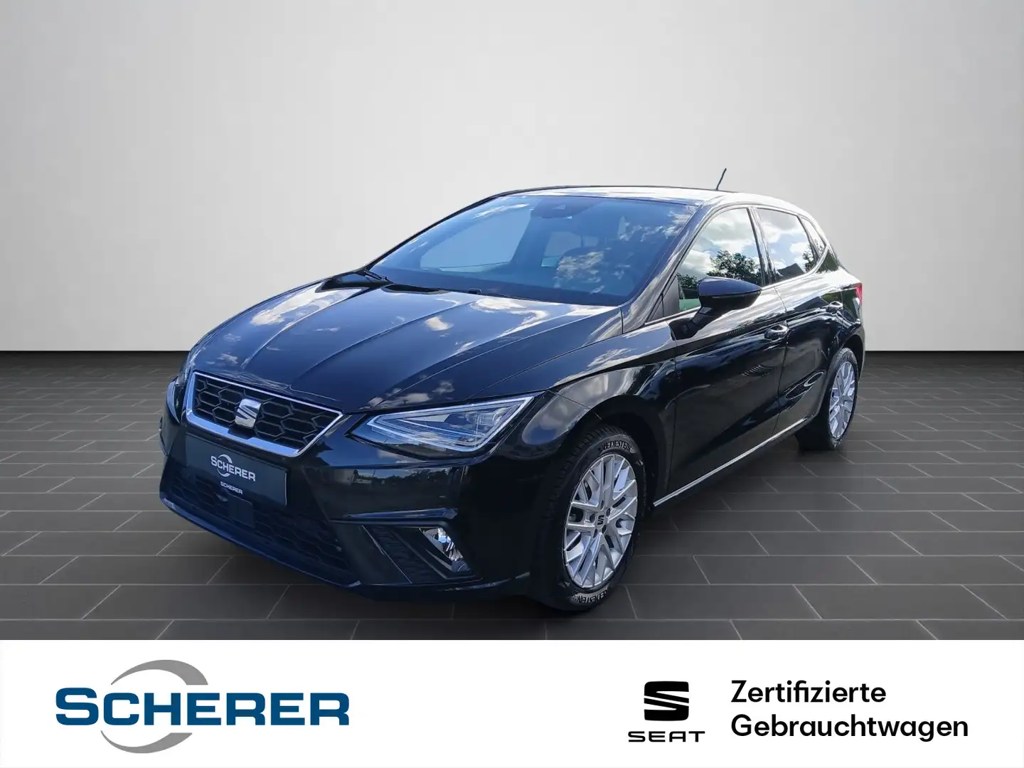 SEAT Ibiza FR 1.0 TSI DSG FULL LED Navi Keyless Rückf Noir - 1