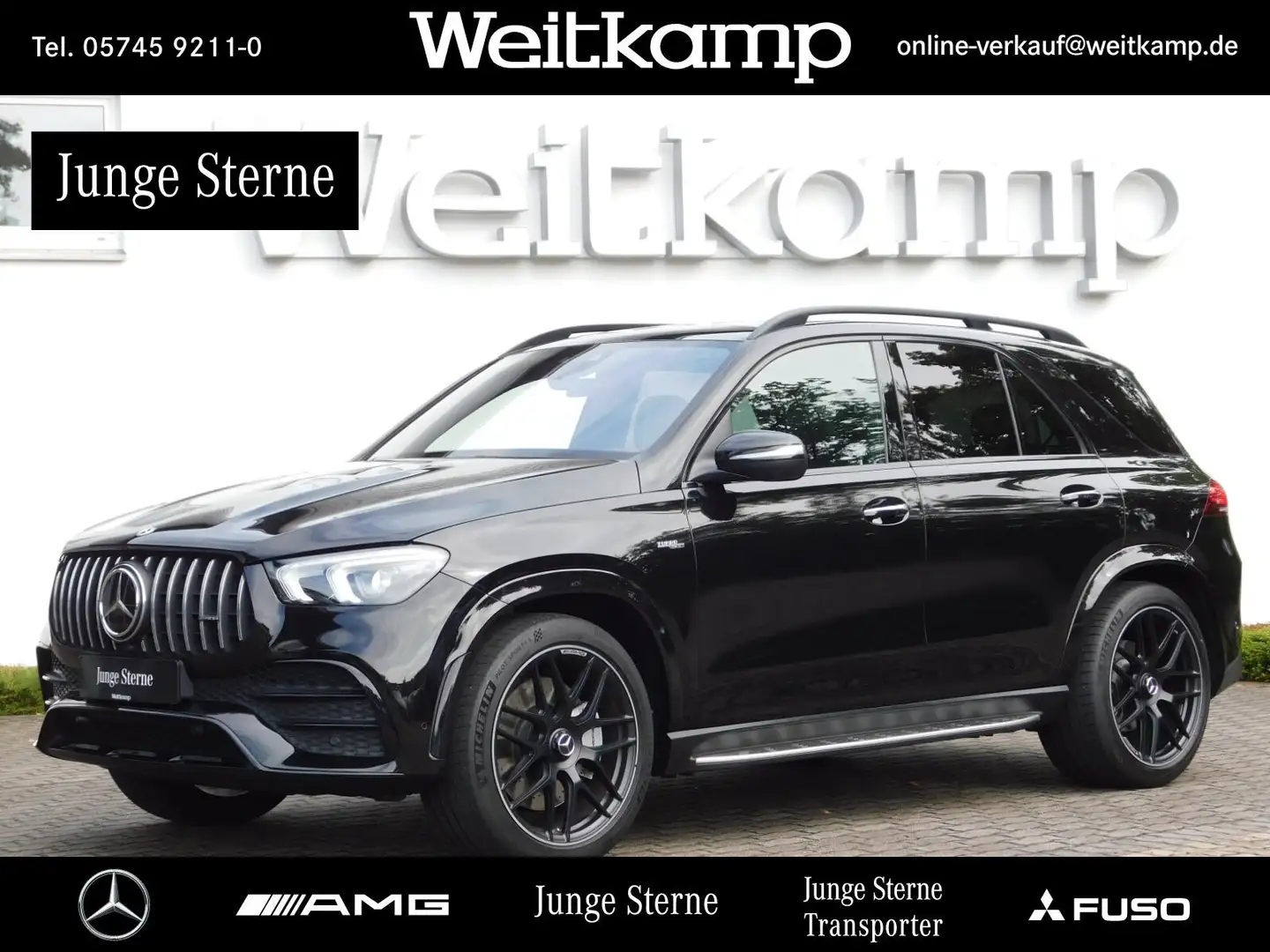 Mercedes-Benz GLE 53 AMG AMG GLE 53 4M+ Night+Pano+AHK+360°+Carbon+Burm. Noir - 1