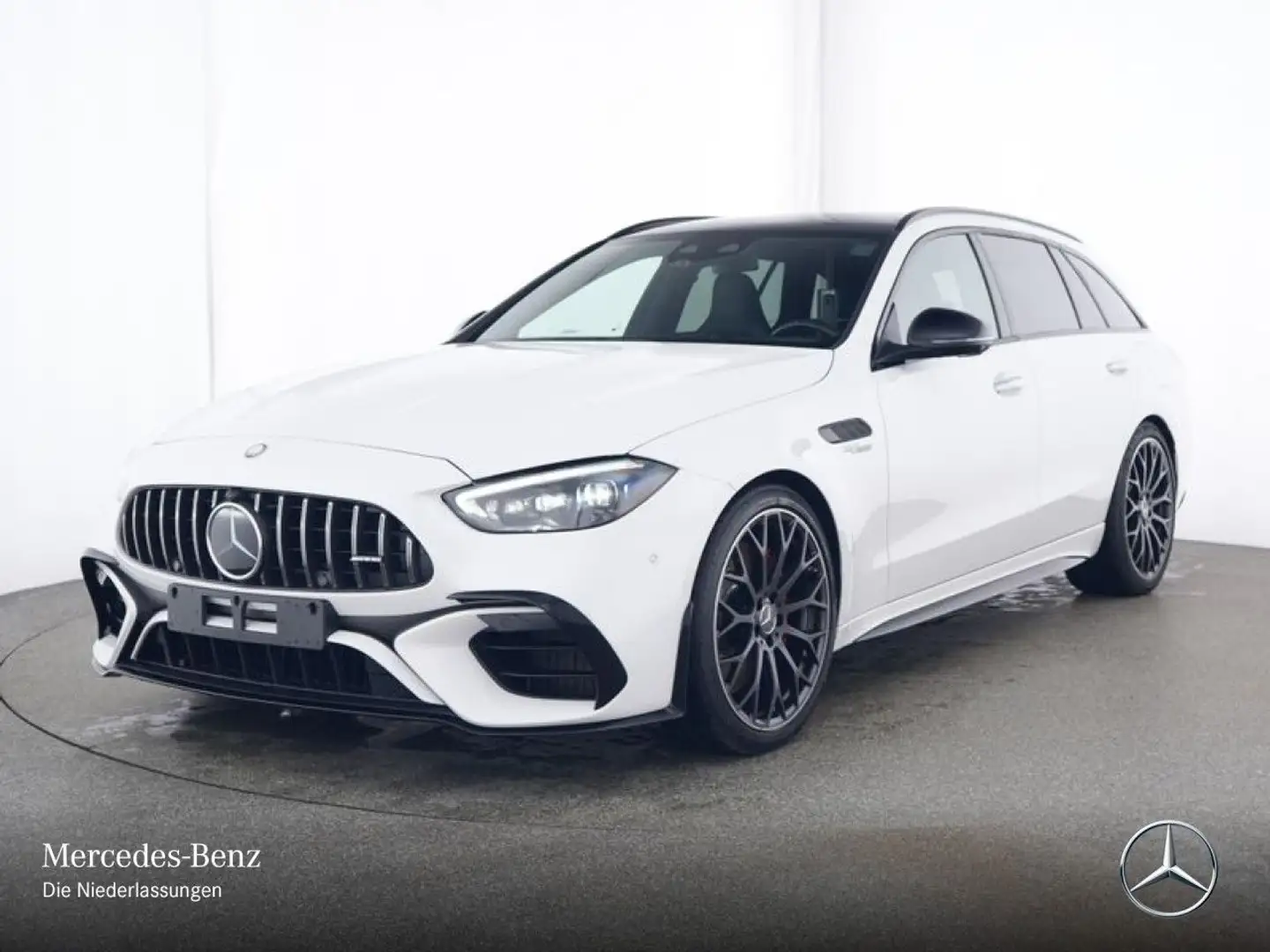 Mercedes-Benz C 63 AMG C 63 S E T-Modell NIGHT+PANO+BURMESTER+CARBON+9G White - 2