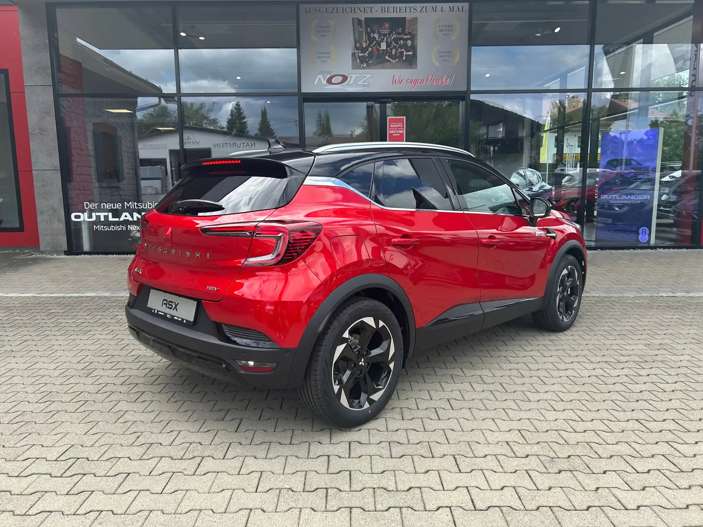 Mitsubishi ASX 1.6 Hybrid Intro Ed. inklusive 8 Jahre Garantie* Rojo - 2