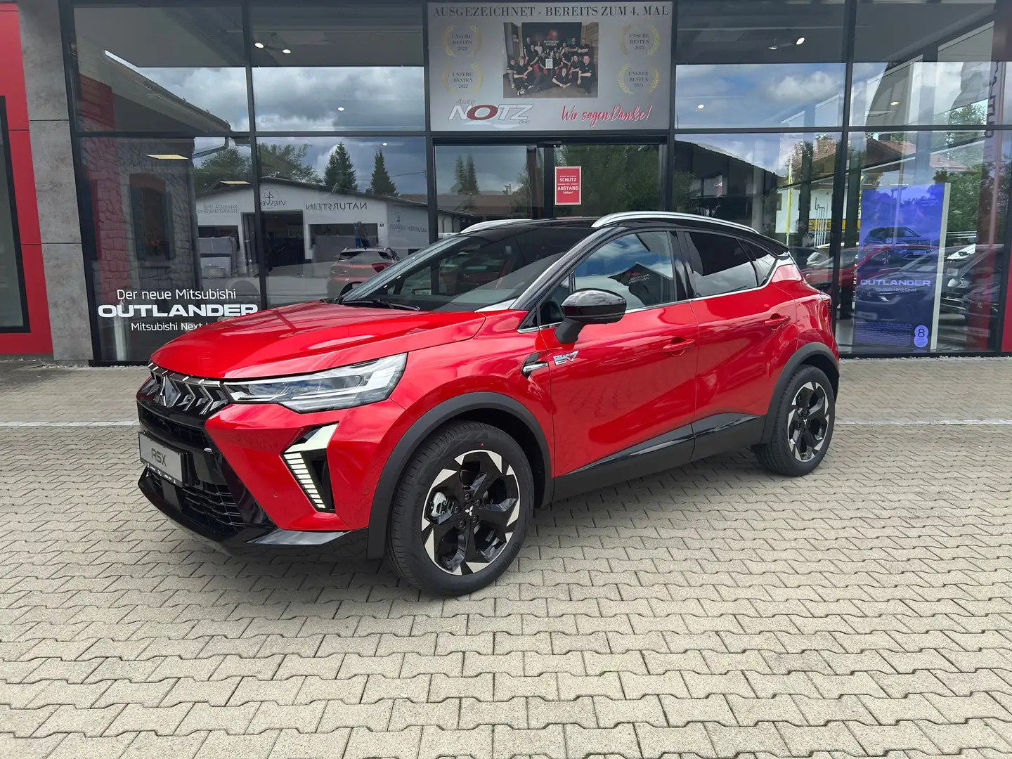 Mitsubishi ASX 1.6 Hybrid Intro Ed. inklusive 8 Jahre Garantie* Rojo - 1