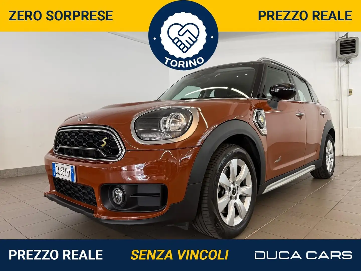 MINI Cooper SE Countryman Mini 1.5 Cooper S E Countryman ALL4 Automatica Oranje - 1