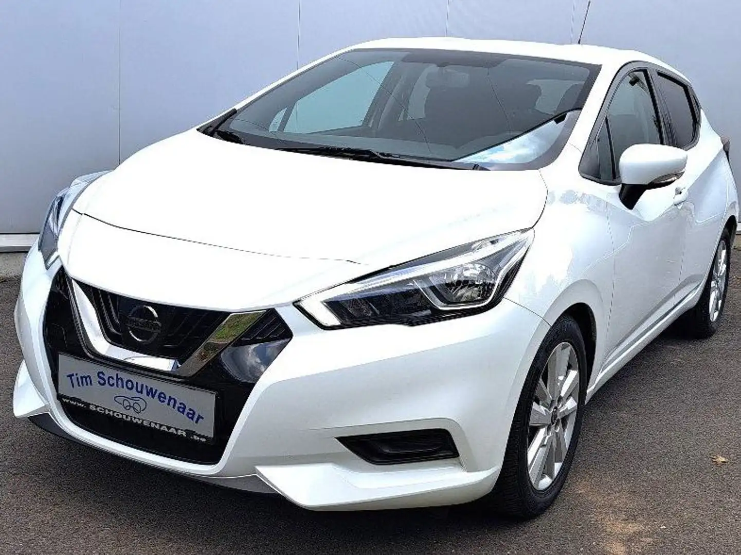 Nissan Micra 1.0 IG-T Tekna *Met keuring en garantie* Blanc - 1