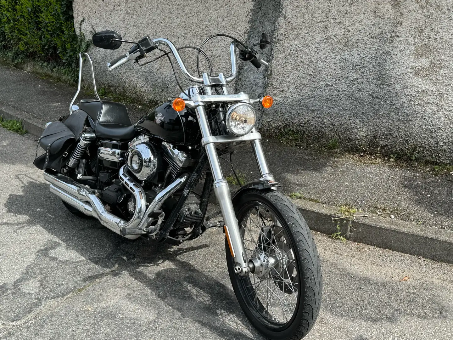Harley-Davidson Dyna Wide Glide Czarny - 1