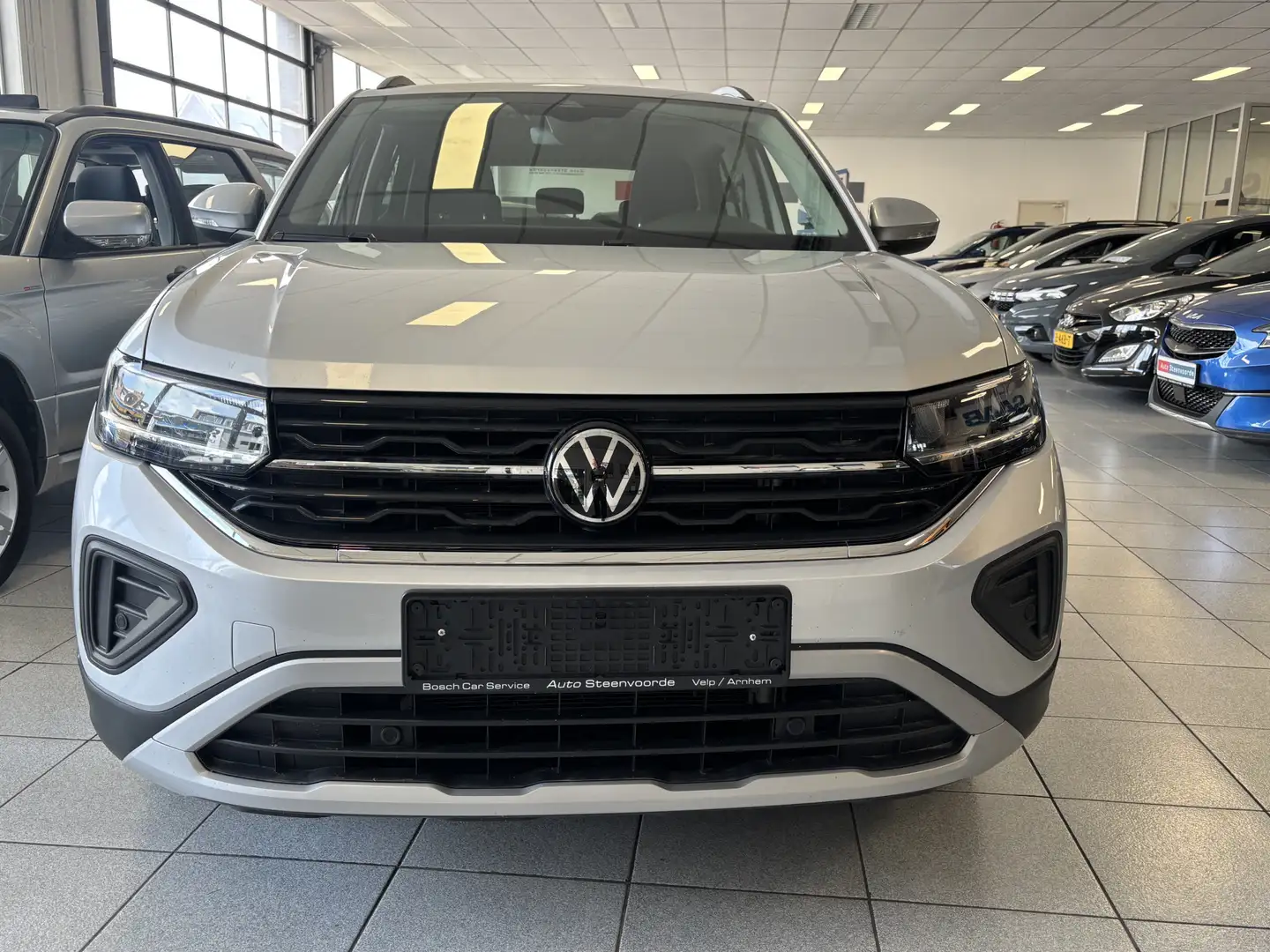 Volkswagen T-Cross 1.0 TSI *CARPLAY * PDC V+A Zilver - 2